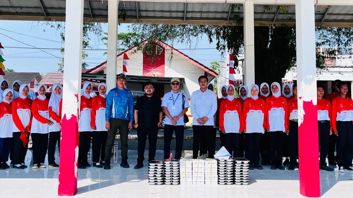 Mitra SPPG Pagelaran Dukung Paskibraka Jalani Latihan Menuju HUT Kemerdekaan Nasional