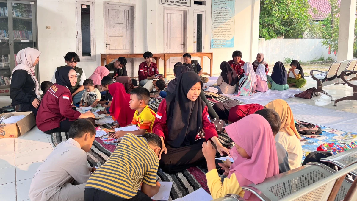 Rumah Belajar Desa Ranjeng Hidupkan Kembali Pojok Baca Anak